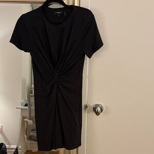 Theory Black Mini Dress
